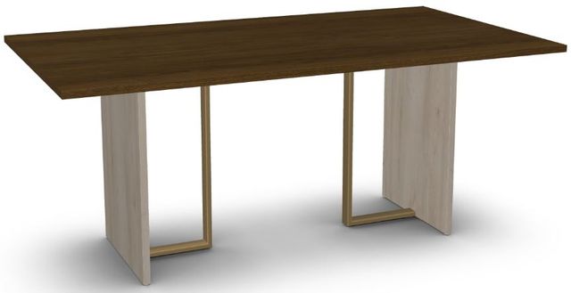Amisco Customizable Zoel Walnut Veneer Rectangular Table-3