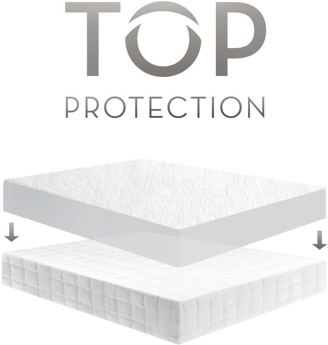 Malouf® Tite® Pr1me® Terry Rv Queen Mattress Protector-2