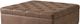 Olliix by Madison Park Brown Lindsey Tufted Square Cocktail Ottoman-1