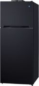 Summit® 28" 14.3 Cu. Ft. Black Counter Depth Top Freezer Refrigerator-1