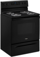 Whirlpool® 30" Black Freestanding Electric Range-4