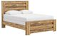 Signature Design by Ashley® Maystonna Brown Queen Panel Bed-0