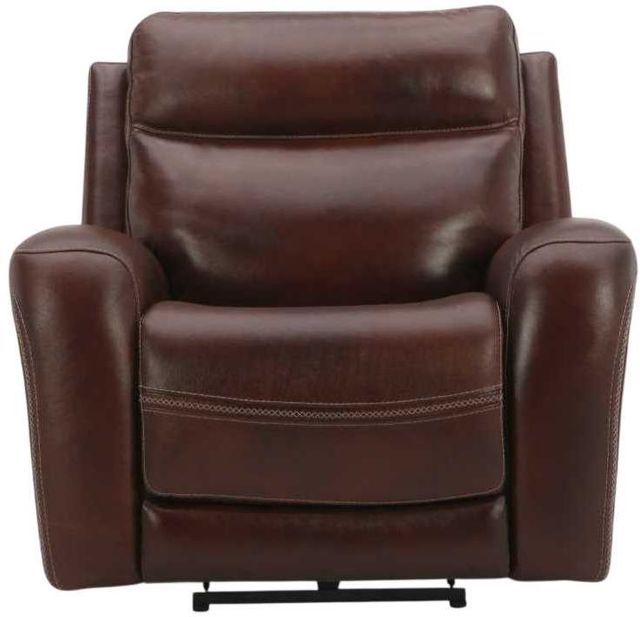 Liberty Furniture Blair Cognac Leather Dual Power Recliner-3