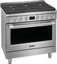 Frigidaire Professional® 36'' Smudge-Proof® Stainless Steel Pro Style Dual Fuel Range-1