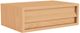 EQ3 Marcel Oak Single Drawer Floating Nightstand-0