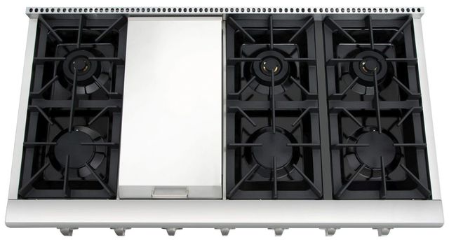 Thor Kitchen® Professional 48" Stainless Steel Gas Rangetop-2