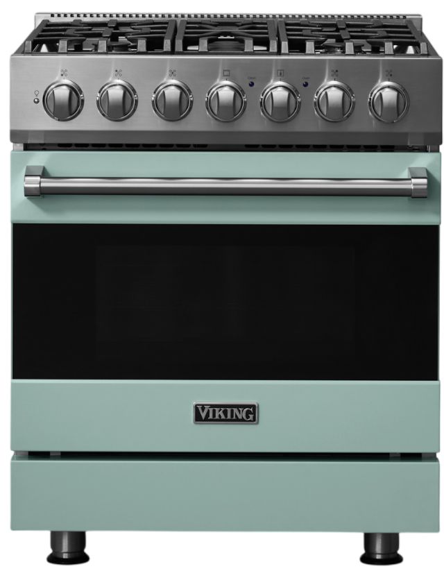 Viking® 3 Series 30" Splash Pro Style Natural Gas Range-0