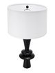 A & B Home Black Table Lamp-1