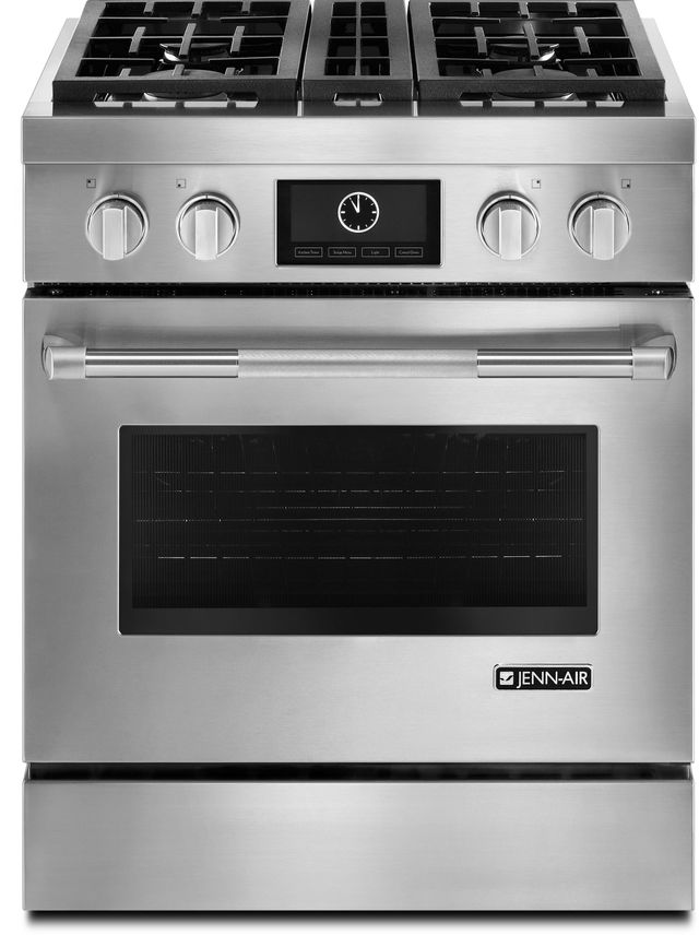 JennAir® Pro-Style® 30" Pro Style Dual Fuel Range-Pro Style Stainless-0