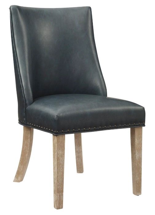 Powell® Auden 5-Piece Navy/Natural Dining Set-2