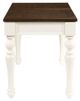 Steve Silver Co.® Joanna Ivory/Mocha Lift-Top Desk-4
