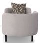 VIG Furniture Divani Casa Jamie Light Blue Two Seater Chaise-3