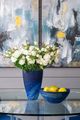 A & B Home Blue Smokey Vase-5