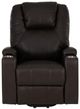 Powell® Phoenix Chocolate Power Lift Recliner-4