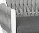 CabanaCoast® Customizable Trellis Aluminum/Natural Fiber Outdoor Deep Seating-4