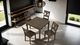 Furniture of America® Dekalb 5-Piece Walnut Dining Set-3