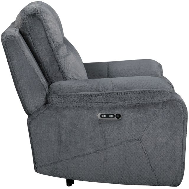 New Classic® Home Furnishings Teddy Gray Power Recliner-4