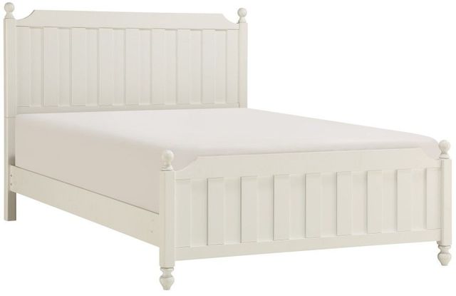 Homelegance® Wellsummer White Queen Bed-0