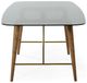 VIG Furniture Modrest Kipling Walnut Glass Dining Table-2
