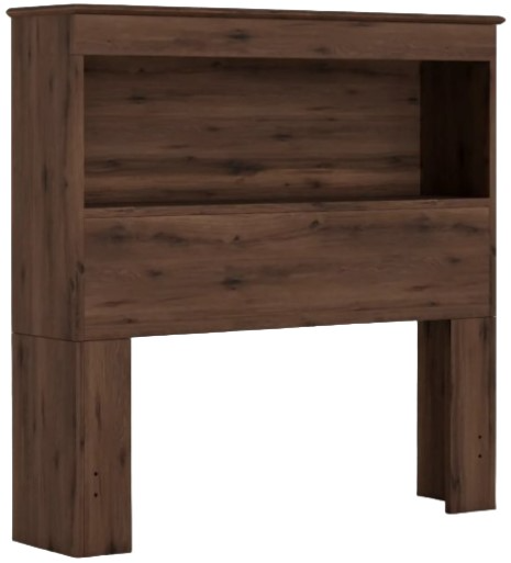 Perdue Woodworks Essential Twin Bookcase Headboard | Fischer