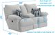 Catnapper® Lenny Winter Power Reclining Loveseat with Console-1