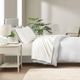 Olliix by Clean Spaces Allergen Barrier Ivory Full 300 Thread Count Cotton Sheet Set-2