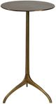 Uttermost® Beacon Antique Gold Accent Table-0