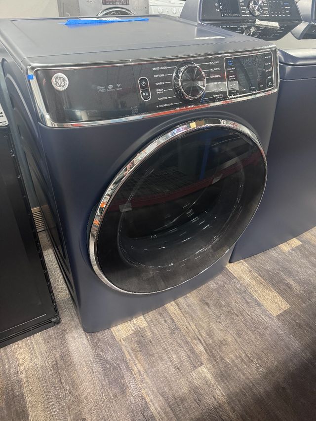GE® 7.8 Cu. Ft. Sapphire Blue Smart Front Load Electric Dryer