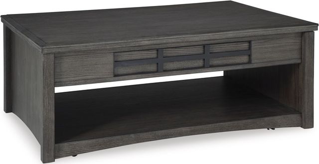 Signature Design by Ashley® Montillan Grayish Brown Lift-Top Coffee Table-0