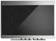 Ilve® Majestic III 40" Glossy Black Pro Style Induction Range with Solid Door and Burnished Trim-2