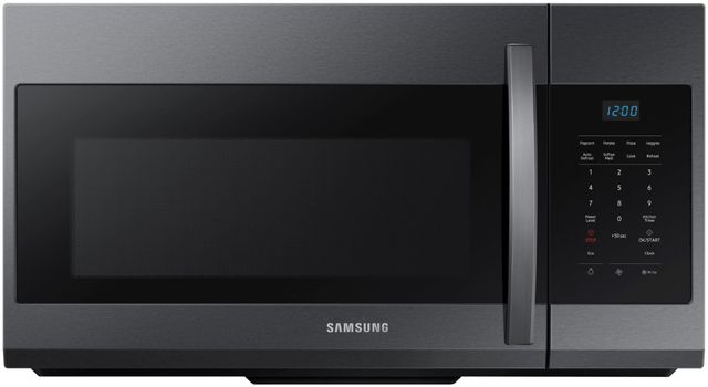 Samsung 1.7 Cu. Ft. Fingerprint Resistant Black Stainless Steel Over The Range Microwave-0