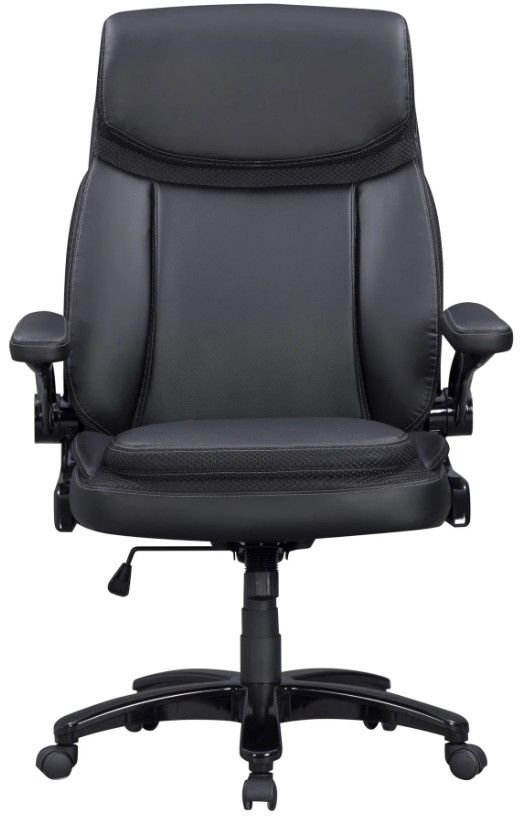 Parker House® Softy Black Big Man Desk Chair-1