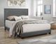 ACME Furniture Ishiko II Gray Queen Upholstered Panel Bed-1