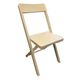 A & B Home Beige Folding Chair-0