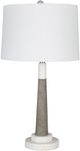 Surya Ellison Gray/White Table Lamp-0