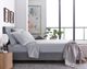 Sleeptone® Ultraweave® 6-Piece Silver Microfiber Split Head King Sheet Set-2