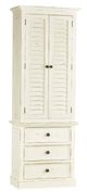 Bramble Customizable Cottage Tall Shutter Cabinet-0