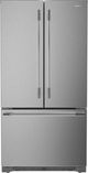 KitchenAid® 36" 22 Cu. Ft PrintShield® Stainless Steel Counter Depth French Door Refrigerator with Internal Water Dispenser-0