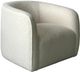 Harp & Finial® Colsum Cream Swivel Accent Chair-0