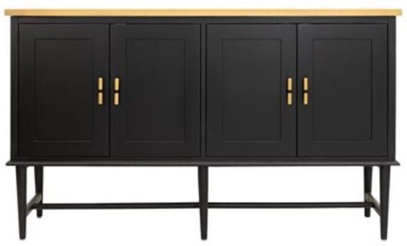 YHD Chateau Classique Noir Cabinet-0