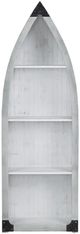 Crestview Collection Greers White Etagere-2