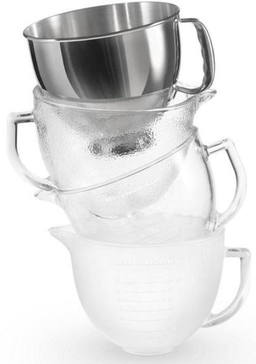 KitchenAid® 4.8 L Stainless Steel Tilt Head Bowl with Handle-2