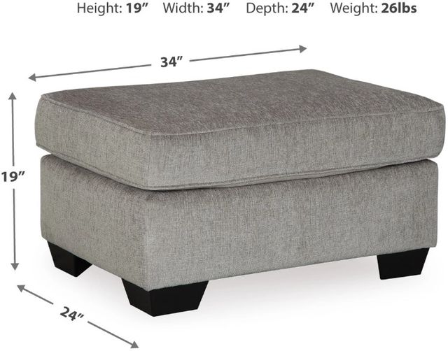 Signature Design by Ashley® Altari Alloy Ottoman-2