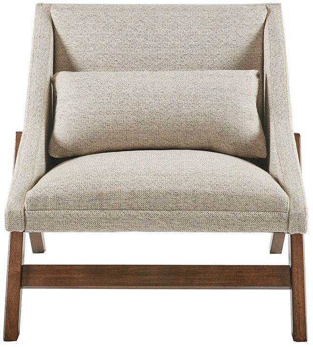 Olliix by INK+IVY Mustard Yellow/Pecan Boomerang Accent Chair-0
