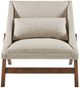 Olliix by INK+IVY Mustard Yellow/Pecan Boomerang Accent Chair-0