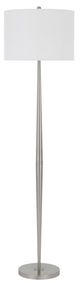 Cal® Lighting & Accessories  Sterling Brushed Steel Lamp-0