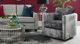 Decor-Rest® Furniture LTD 3050 Gray Swivel Chair-3