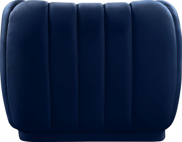 Meridian Furniture Dixie Navy Velvet Accent Chair-1