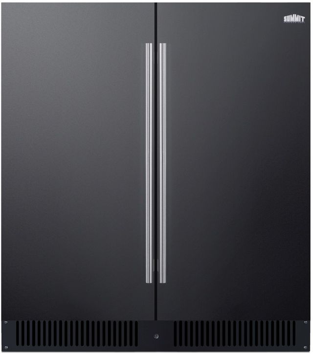 Summit® 30" 5.1 Cu. Ft. Black Under the Counter Refrigerator-0
