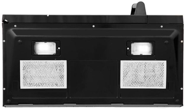 ZLINE 1.5 Cu. Ft. Black Stainless Steel Over The Range Microwave-4